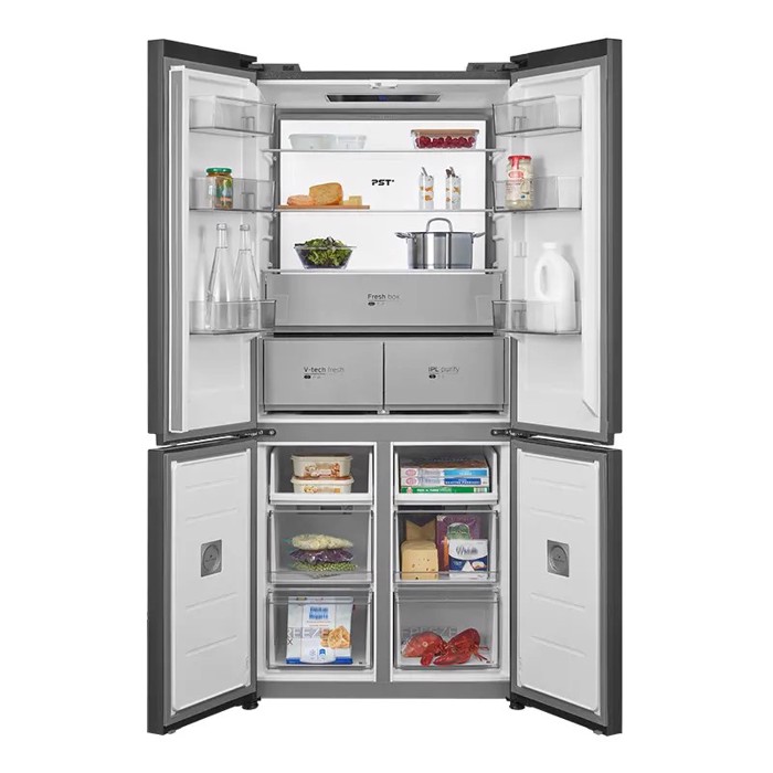Tetraportos-psugiokatapsuktis 515Lt - Glass Grey MIDEA MDRM706BIE70
